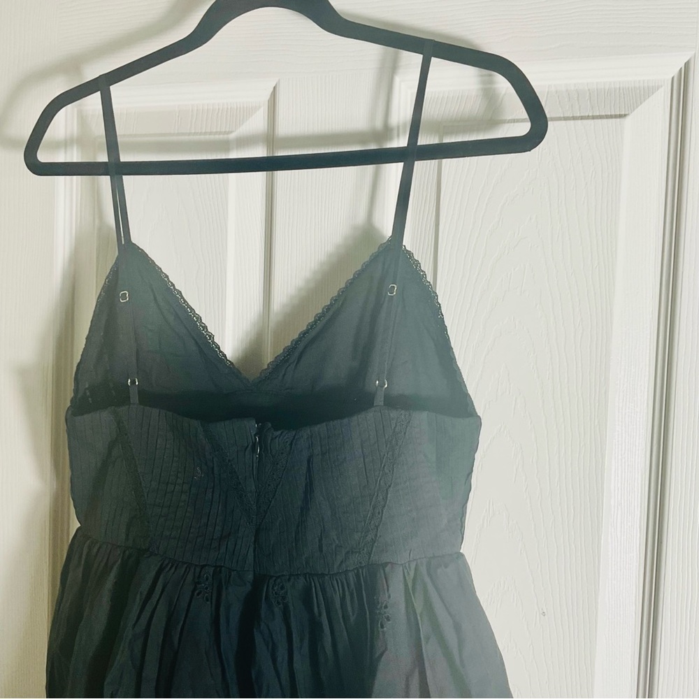 Zara Woman’s Black Spaghetti Strap mini Dress size medium - Picture 7 of 11